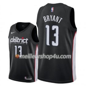 Maillot Basket Homme Washington Wizards Thomas Bryant 13 2018-19 Nike City Edition Noir Swingman